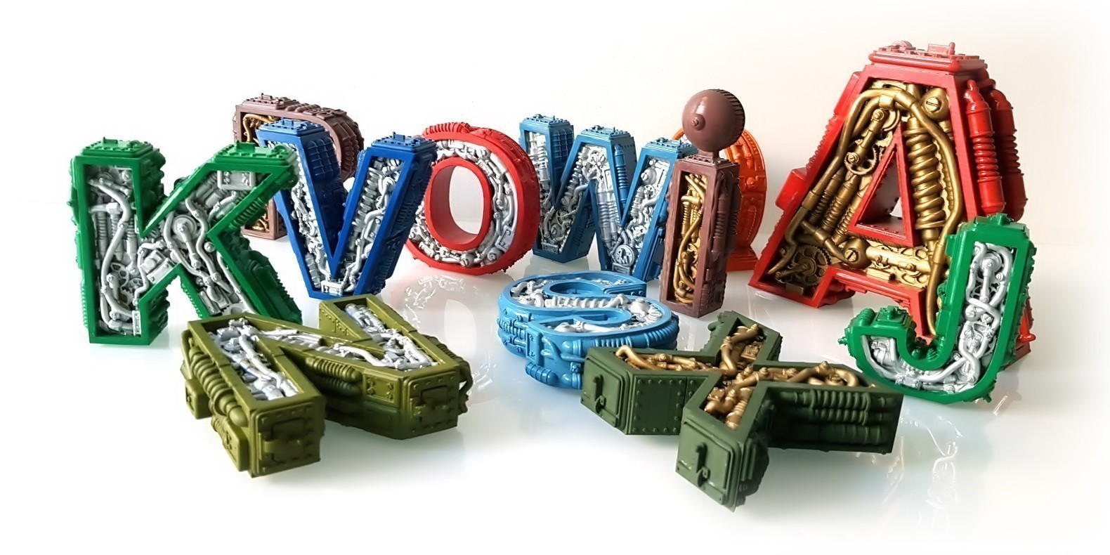 Find here a selection of the best 3D models of Steampunk 3D printables