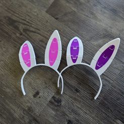 Articulated Wearable Easter Bunny Ears