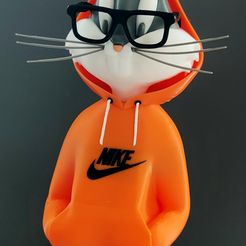 Bugs bunny urban vibes Fan art (multiparts/3mf)