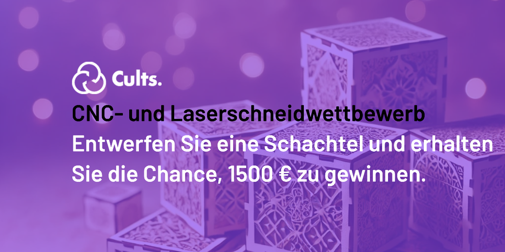 Veröffentliche CNC- & Lasergeschnittene Box-Designs und Zeige Dein Können!
