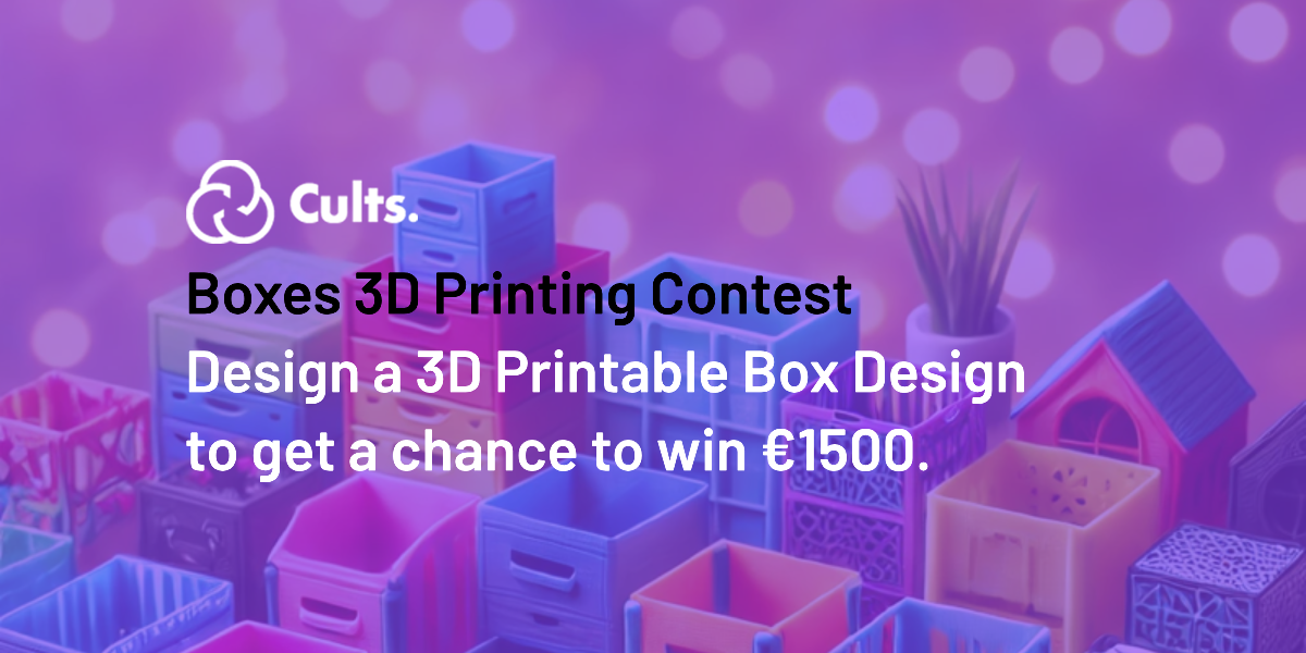 The 3D modeling and 3D printing challenge about boxes, cases, and storage tools