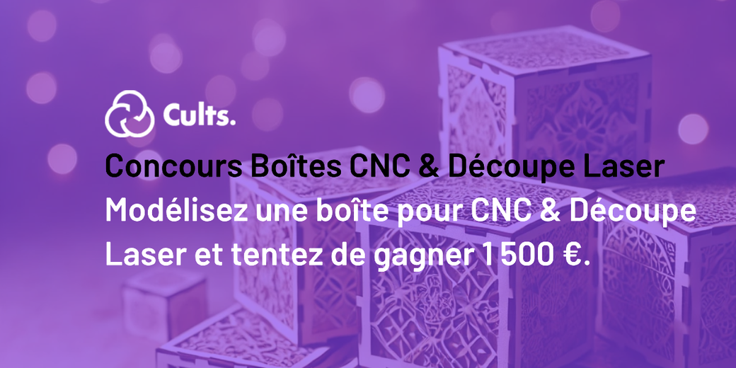 Publiez vos modèles de boîtes CNC & découpe laser et montrez votre savoir-faire !